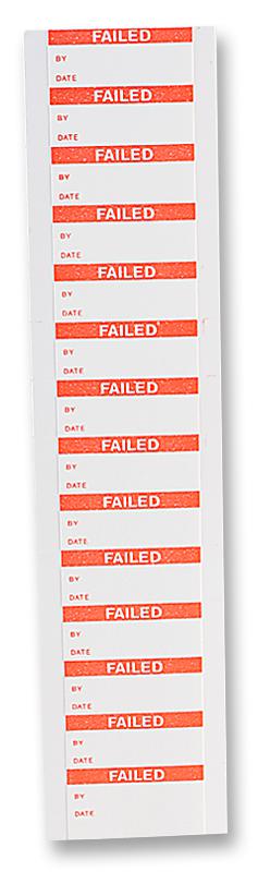 Multicomp Pro 7827298 Label, Failed, Pk350