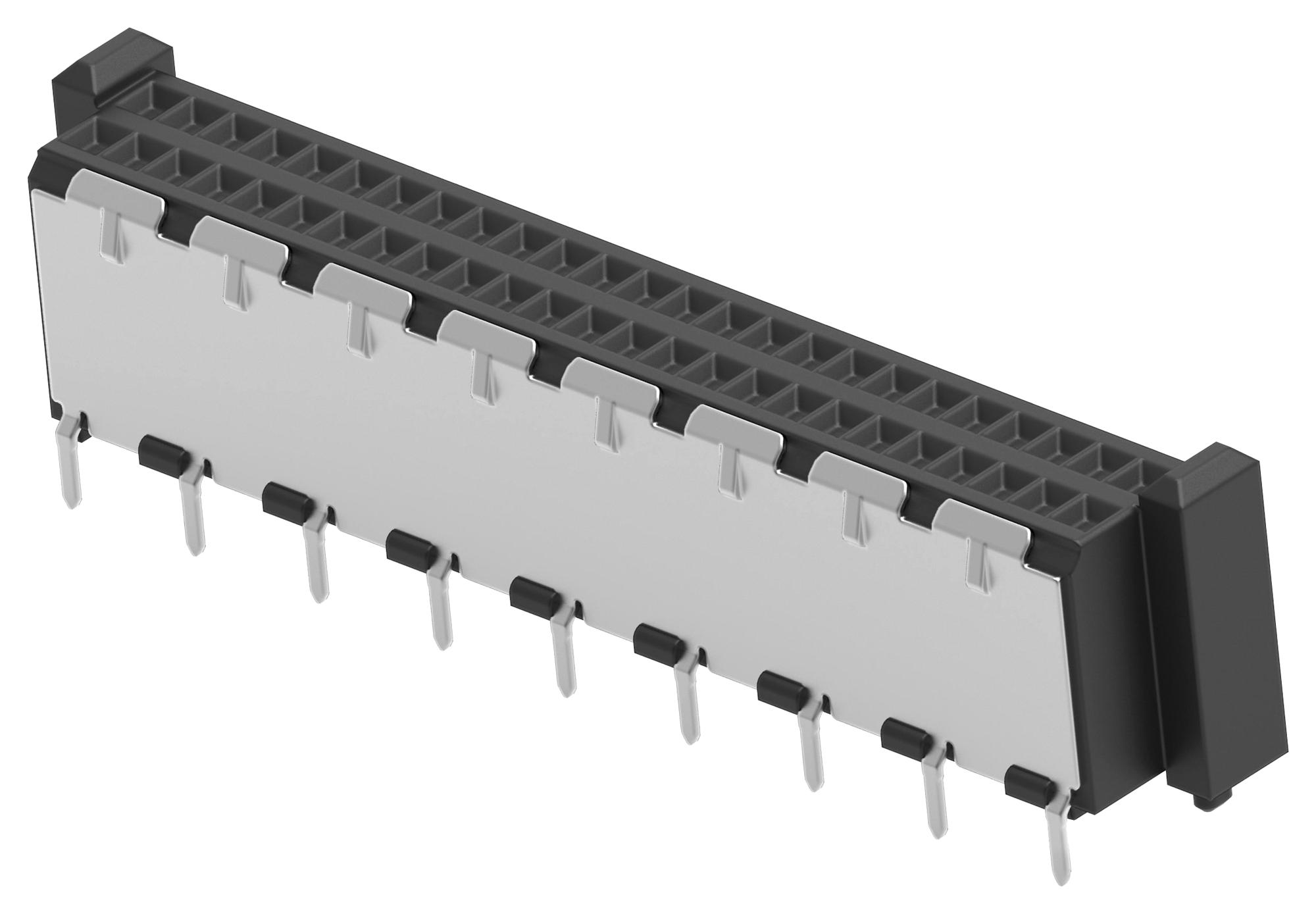 Erni / Te Connectivity 354177-E Mezzanine Conn, Rcpt, 50Pos, 2Row, 1mm