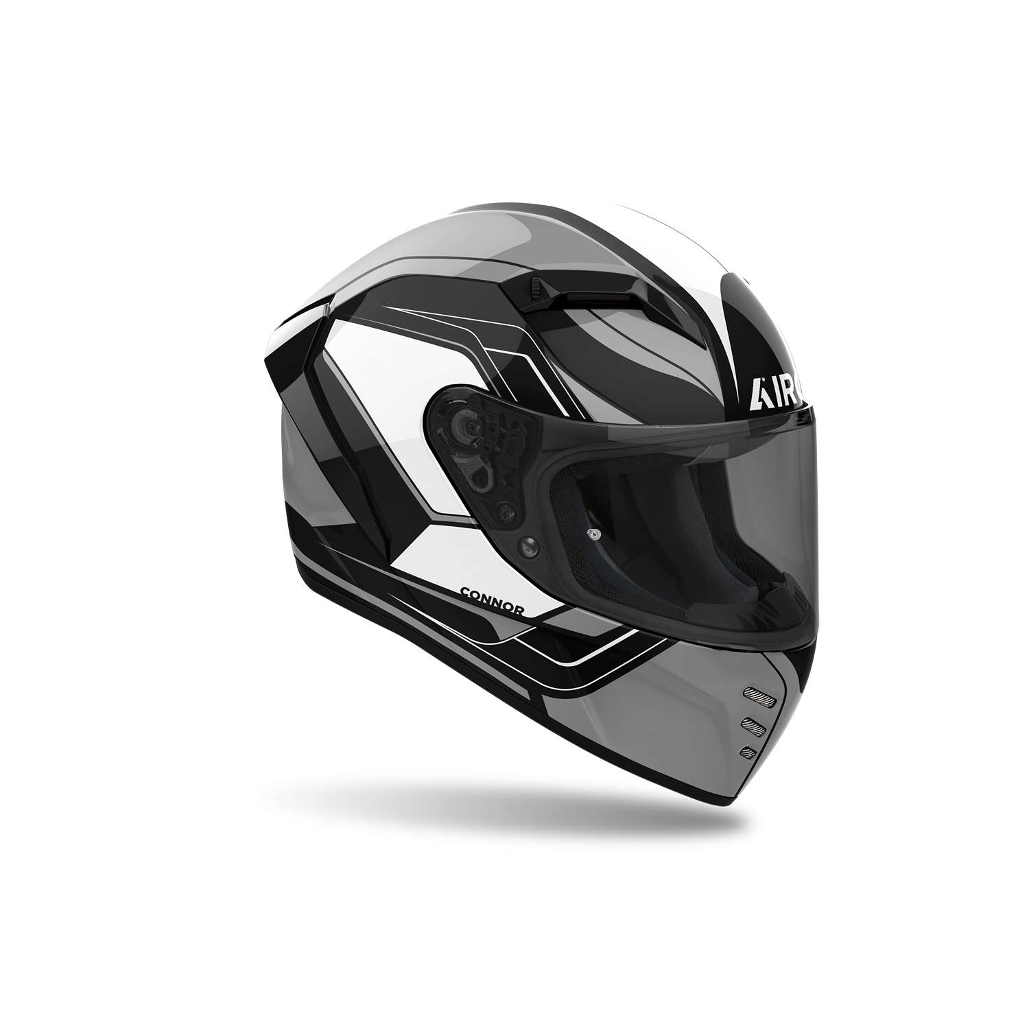 Airoh Connor Dunk Black Gloss Full Face Helmet Size L