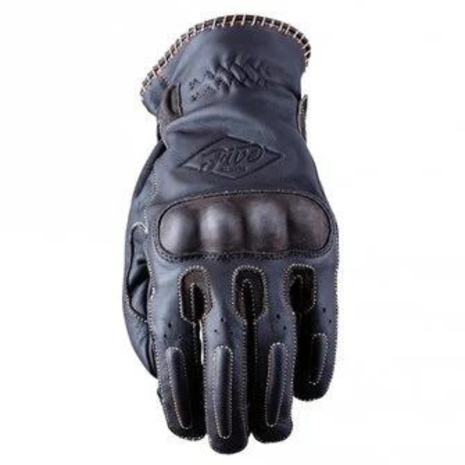 Five Oklahoma Gloves Dark Brown Size M