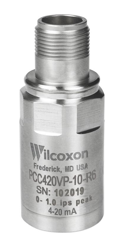 Amphenol Wilcoxon Pcc420Vp-10-R6 Sensor, Peak Velocity, 1Ips, 30Vdc