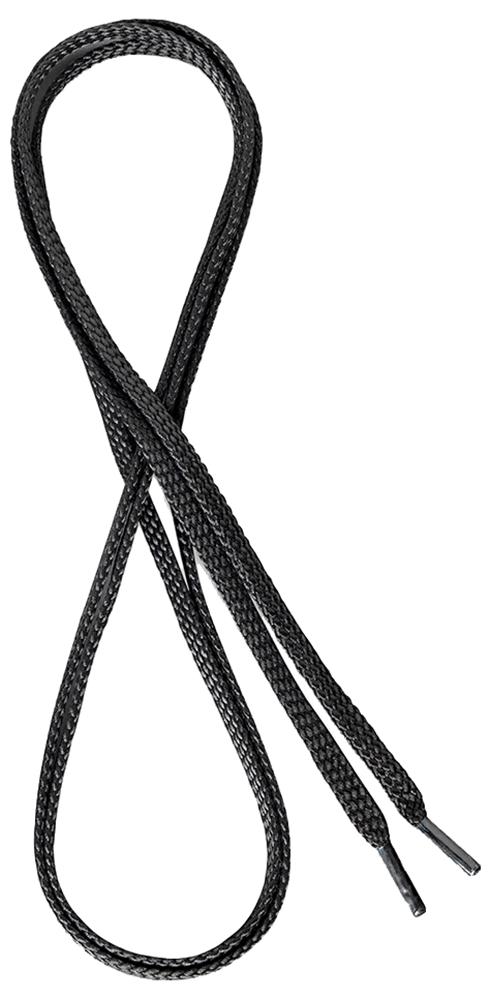 Scruffs T54935 Flat Black Laces - One Size