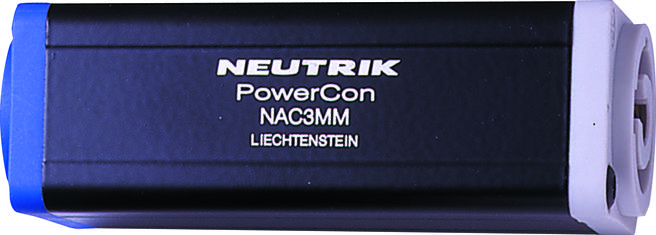 Neutrik Nac3mm-1 Connector, Ac Power, Plug, 20A