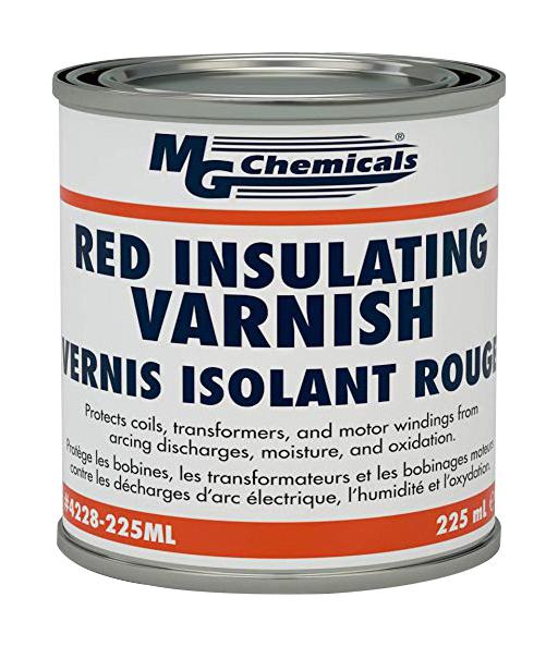 MG Chemicals 4228A-225Ml Coating, Varnish, Red, Can, 234G