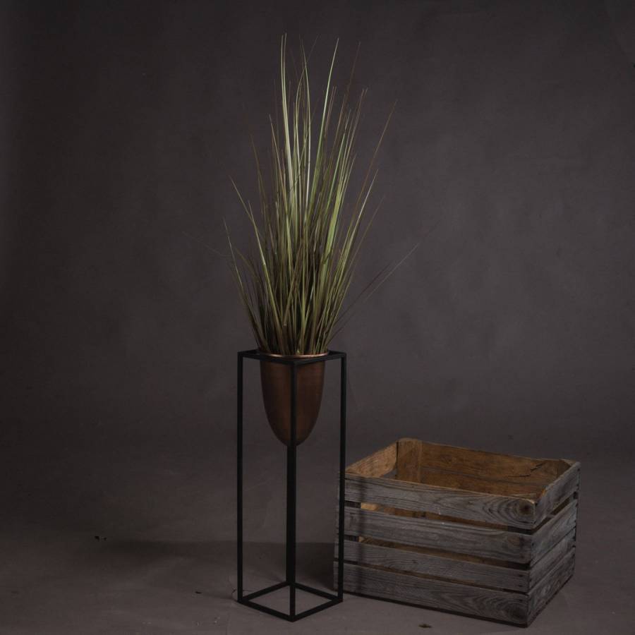 Faux Potted Spray Grass