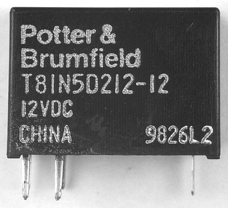 Potter & Brumfield Relays / Te Connectivity T81N5D312-05 Relay, Signal, Spdt, 120Vac, 24Vdc, 1A