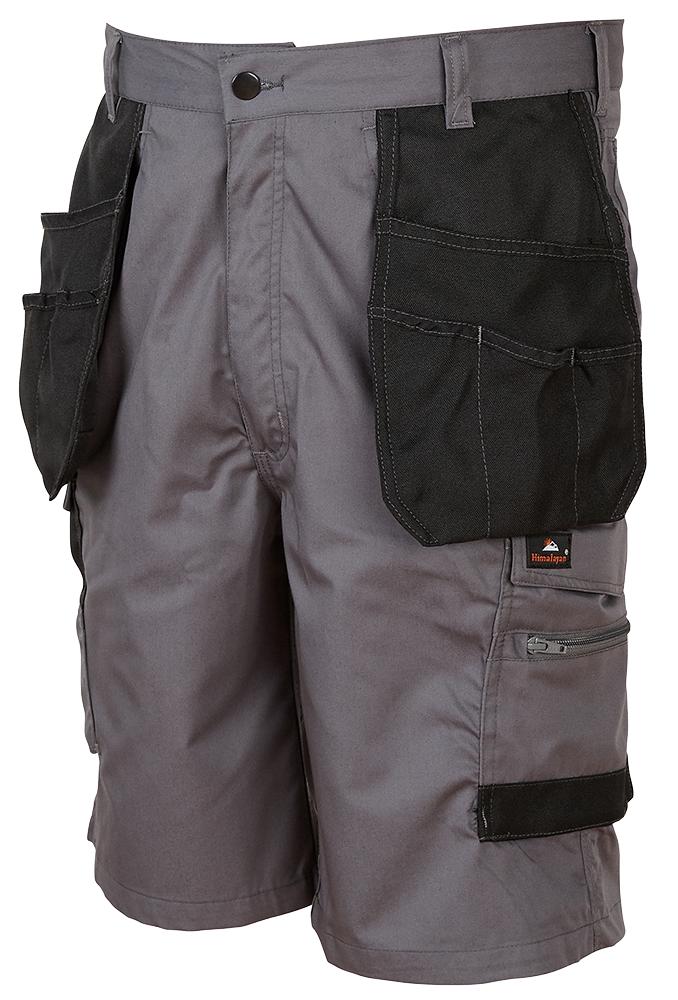 Himalayan H817 Grey 38 Grey / Black Icon Shorts 38
