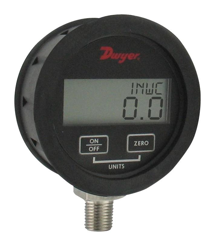 Dwyer Dpgwb-08 Digital Pressure Gauge, 100Psi, 1/4