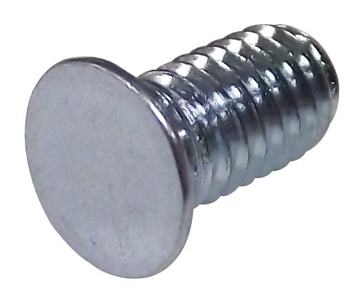 TR Fastenings M3 Hcs 08St Z50 Stud, Capacitortive, M3X8, Pk50