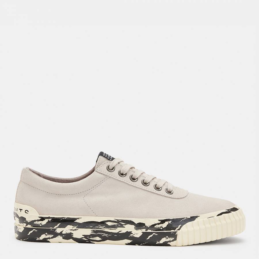 White Knox Low Top Leather Trainers