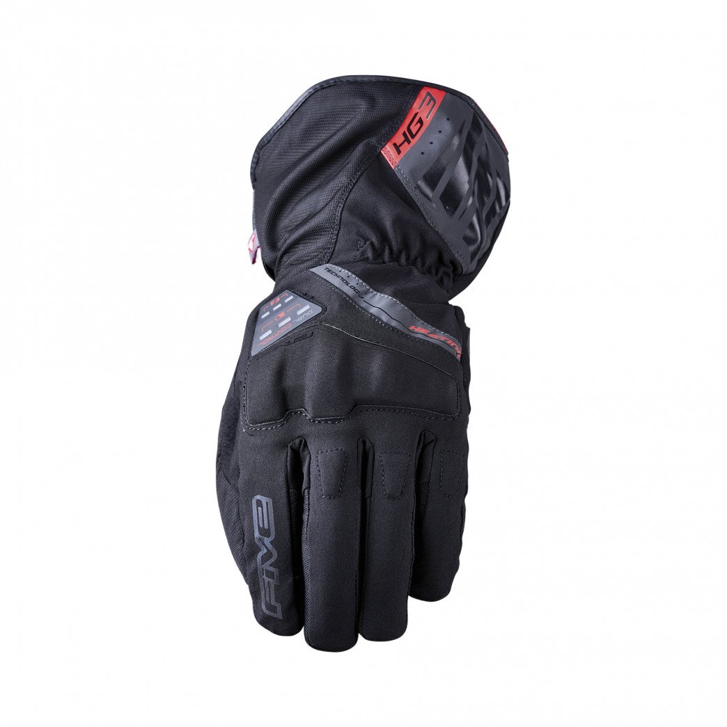 Five HG3 Evo WP Black Heated Gloves Size M
