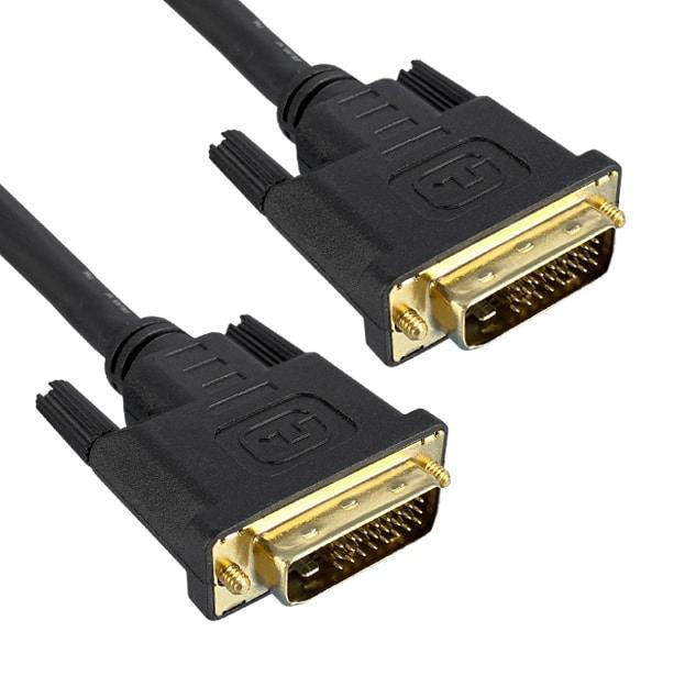 Qualtek Electronics 1321037-16 Cable, Dvi-D Dual Link Plug-Plug, 16Ft