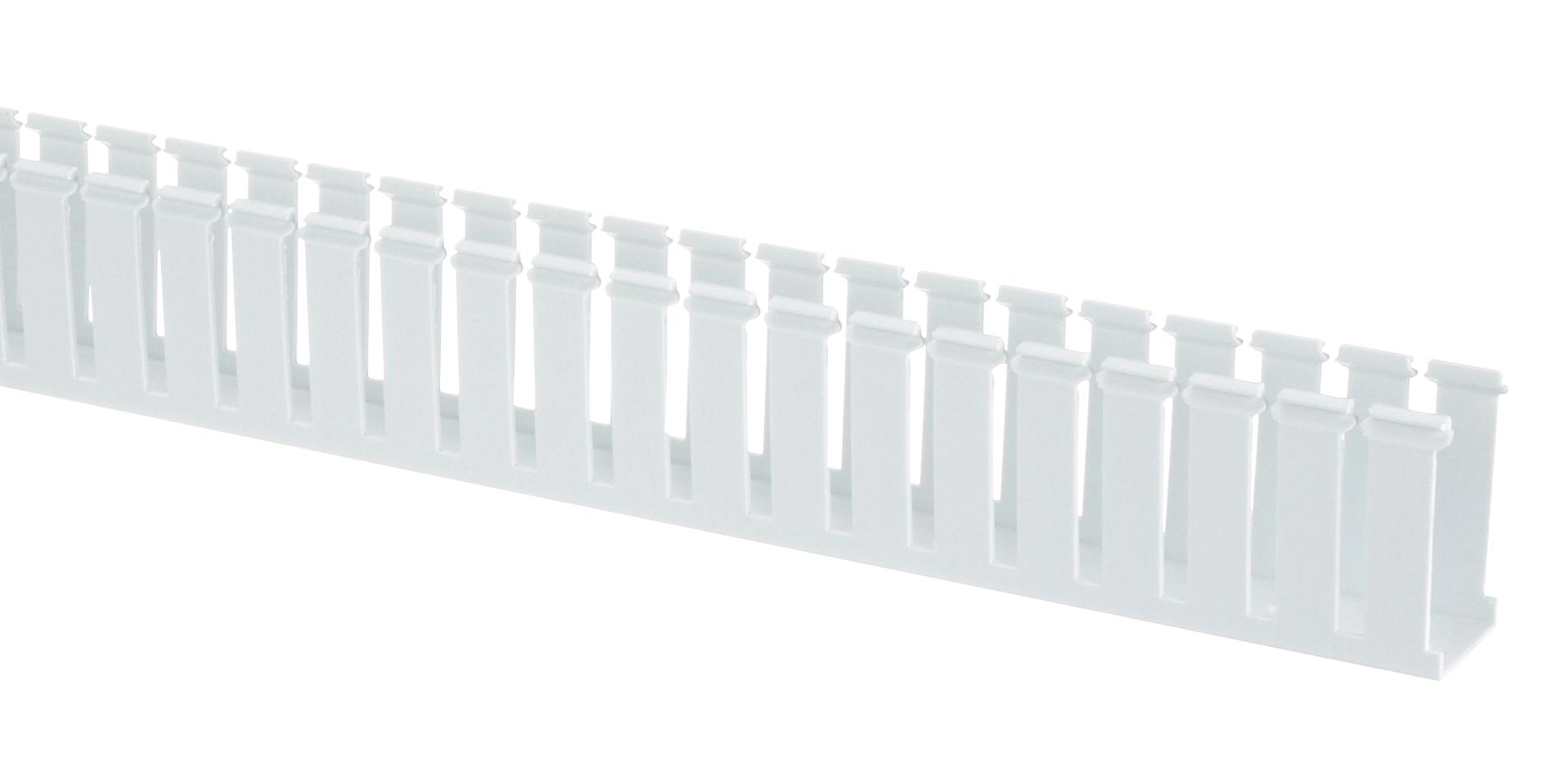 Panduit G1X2Wh6 Wide Slot Duct, 32X53.8mm, Pvc, White