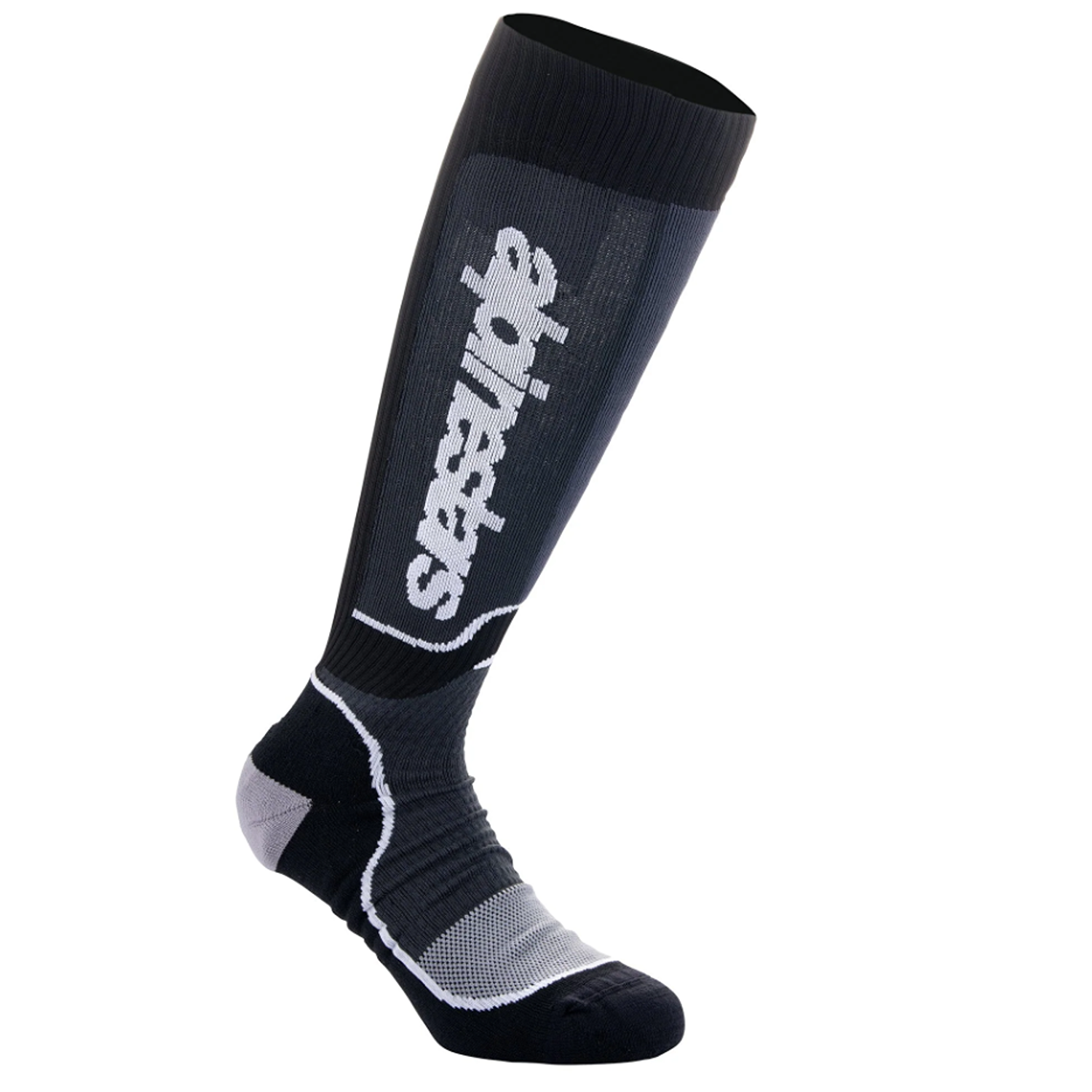 Alpinestars MX Plus Socks Black White Size L