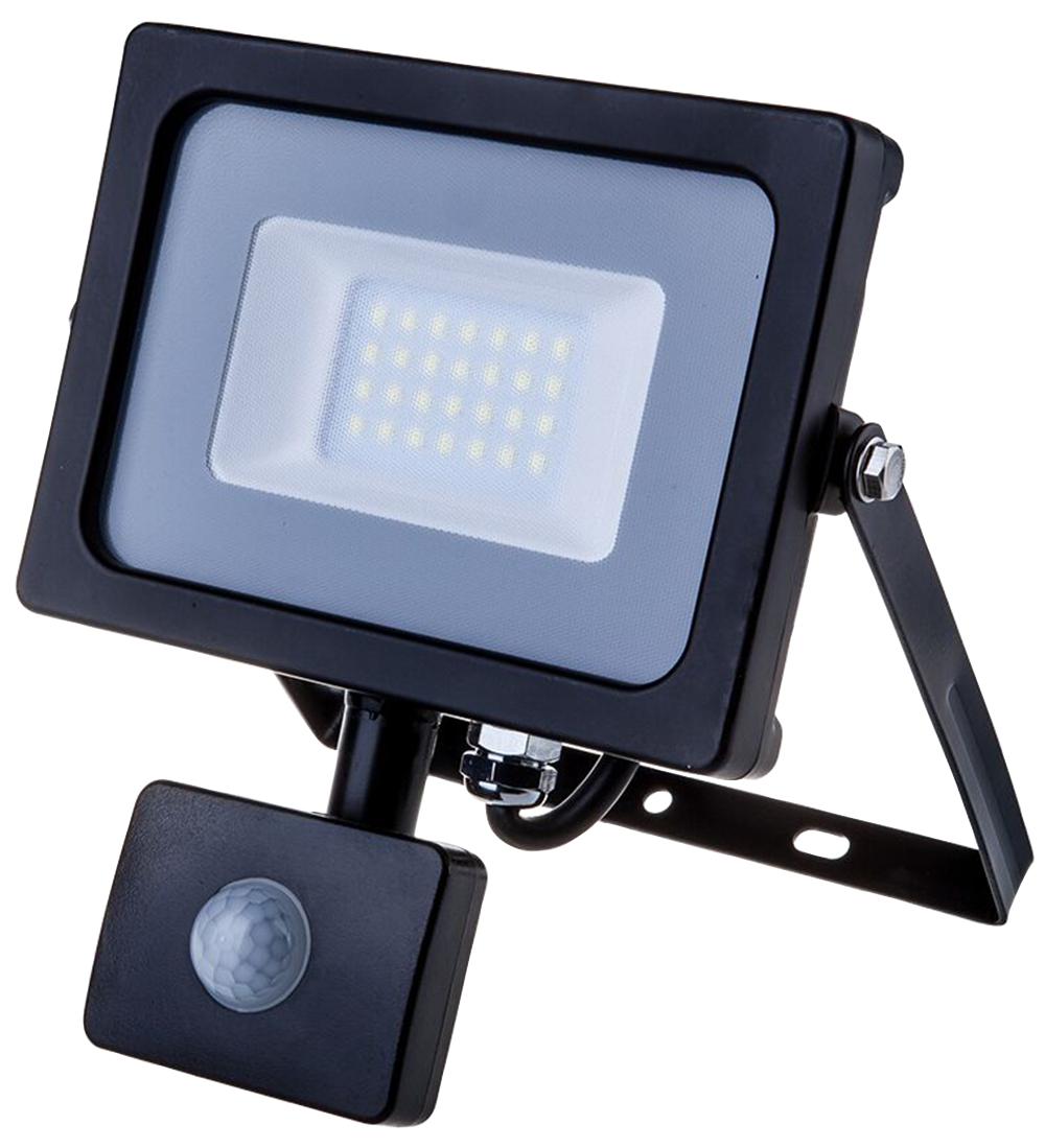 V-Tac 453 Vt-20-S 20W Pir Sensor Floodlight 6400K Black