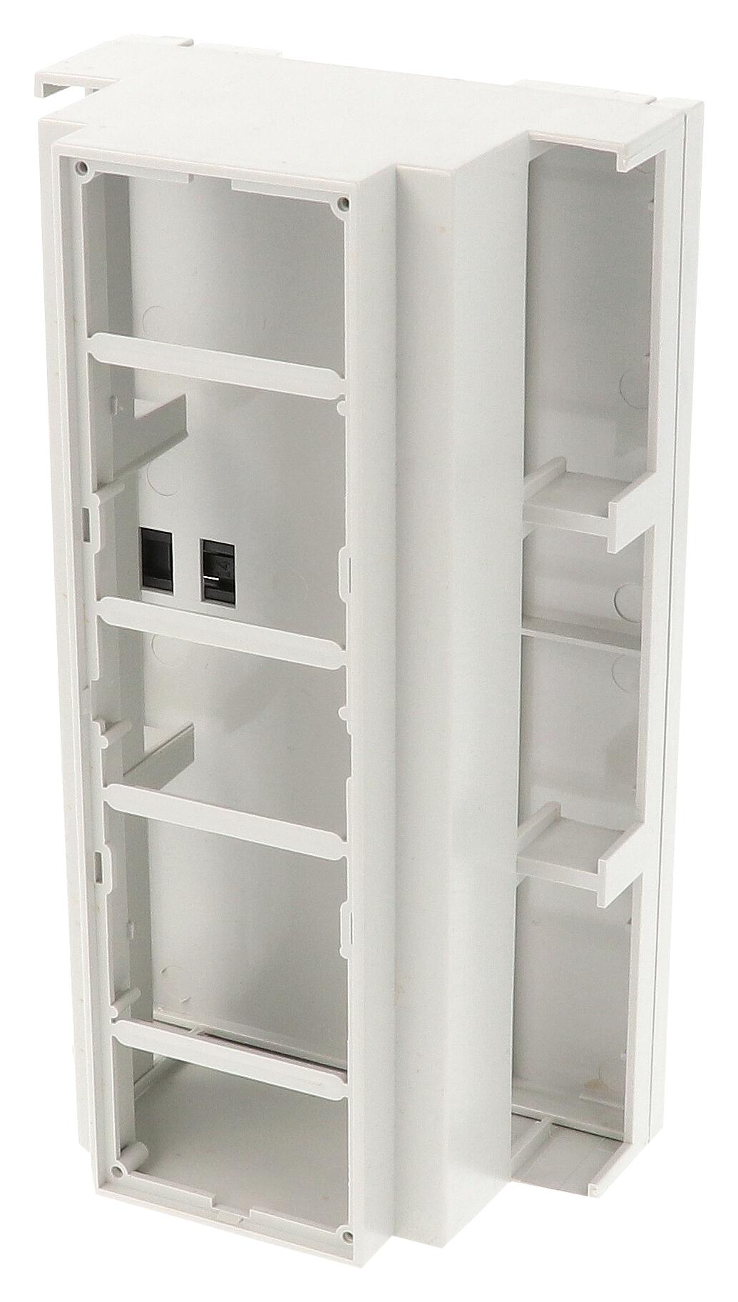 Hammond 1597Din9Mdh53 Enclosure, Din Rail, Ppo, Gray