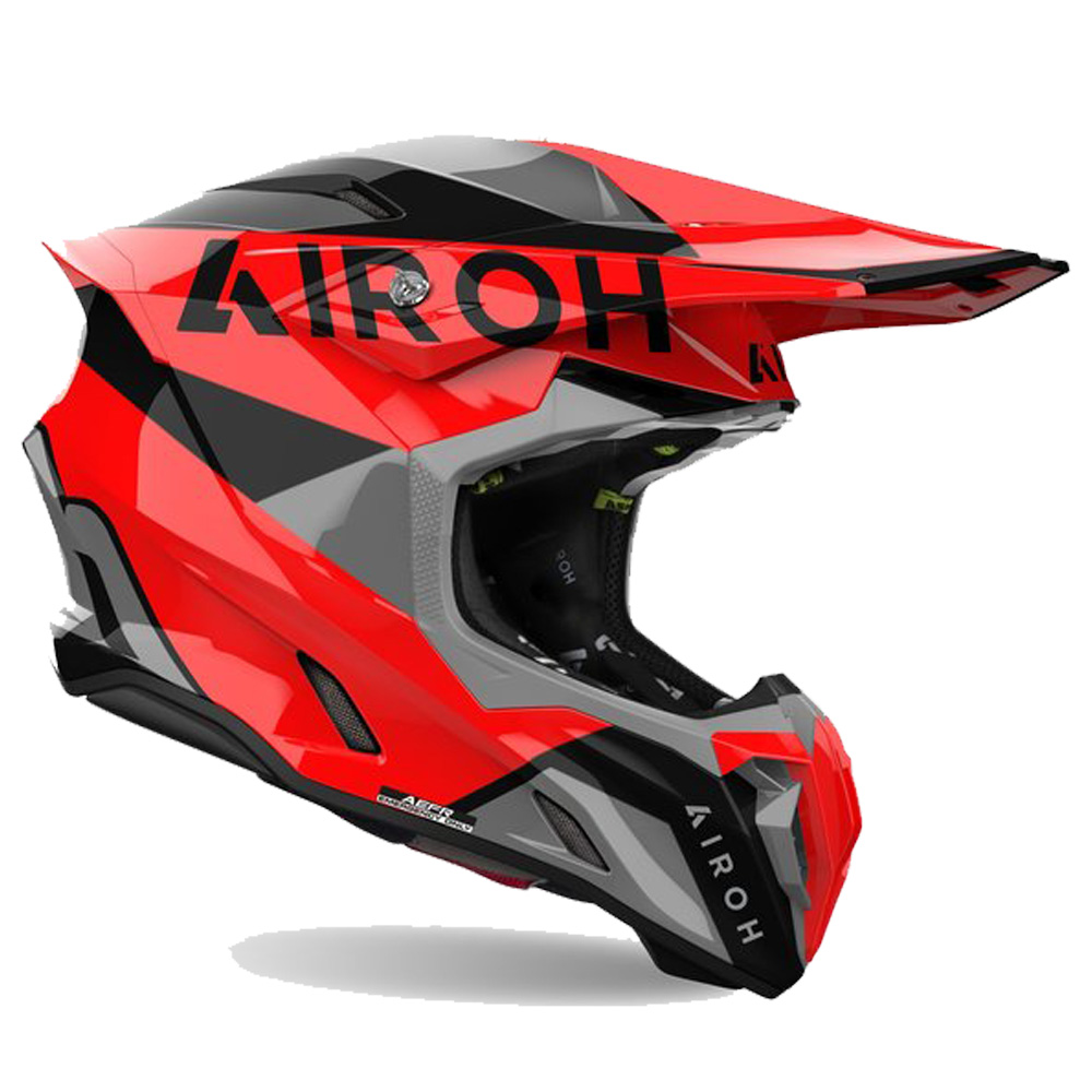 Airoh Twist 3 King Red Grey Offroad Helmet S