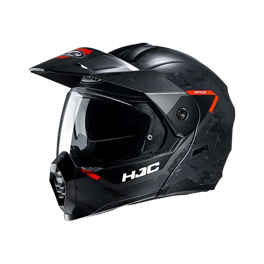 HJC C80 Bult Black Red Adventure Helmet Size XS