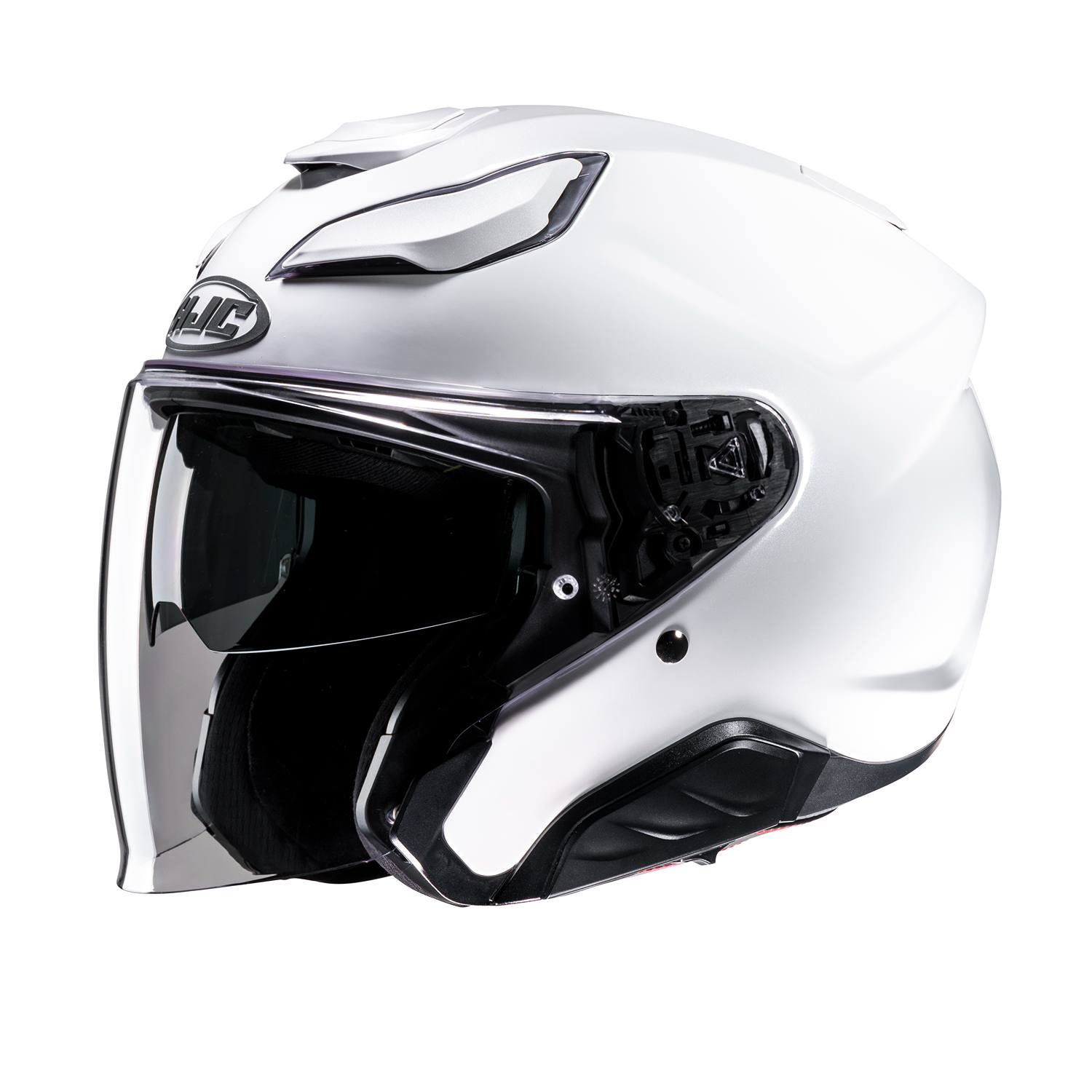 HJC F31 White Jet Helmet Size M