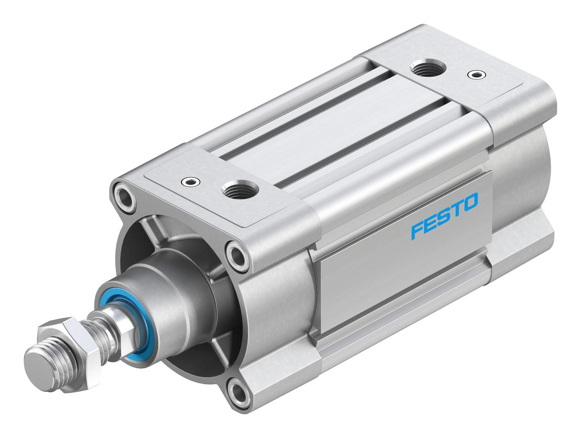 Festo Dsbc-80-70-D3-Ppva-N3 Cylinder, Dbl Acting, 80mm, 12Bar, 70mm