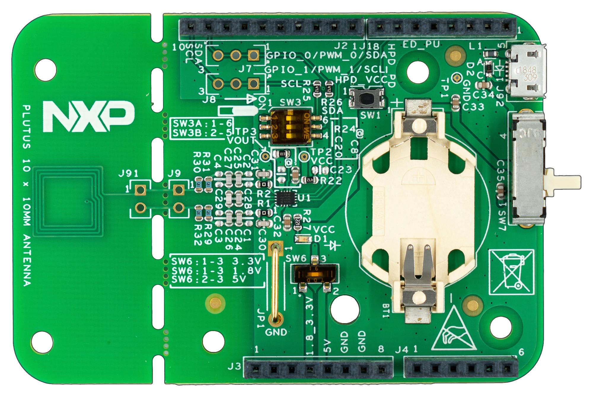 NXP Semiconductors Semiconductors Om2Nta5332 Ntag 5 Boost Development Kit, Nfc Tag