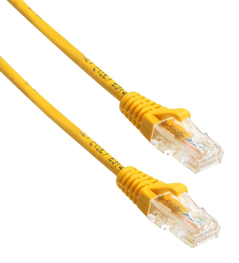Amphenol Cables on Demand Mp-64Rj4528Gy-014 Enet Cable, Cat6, Rj45 Plug-Plug, 14Ft