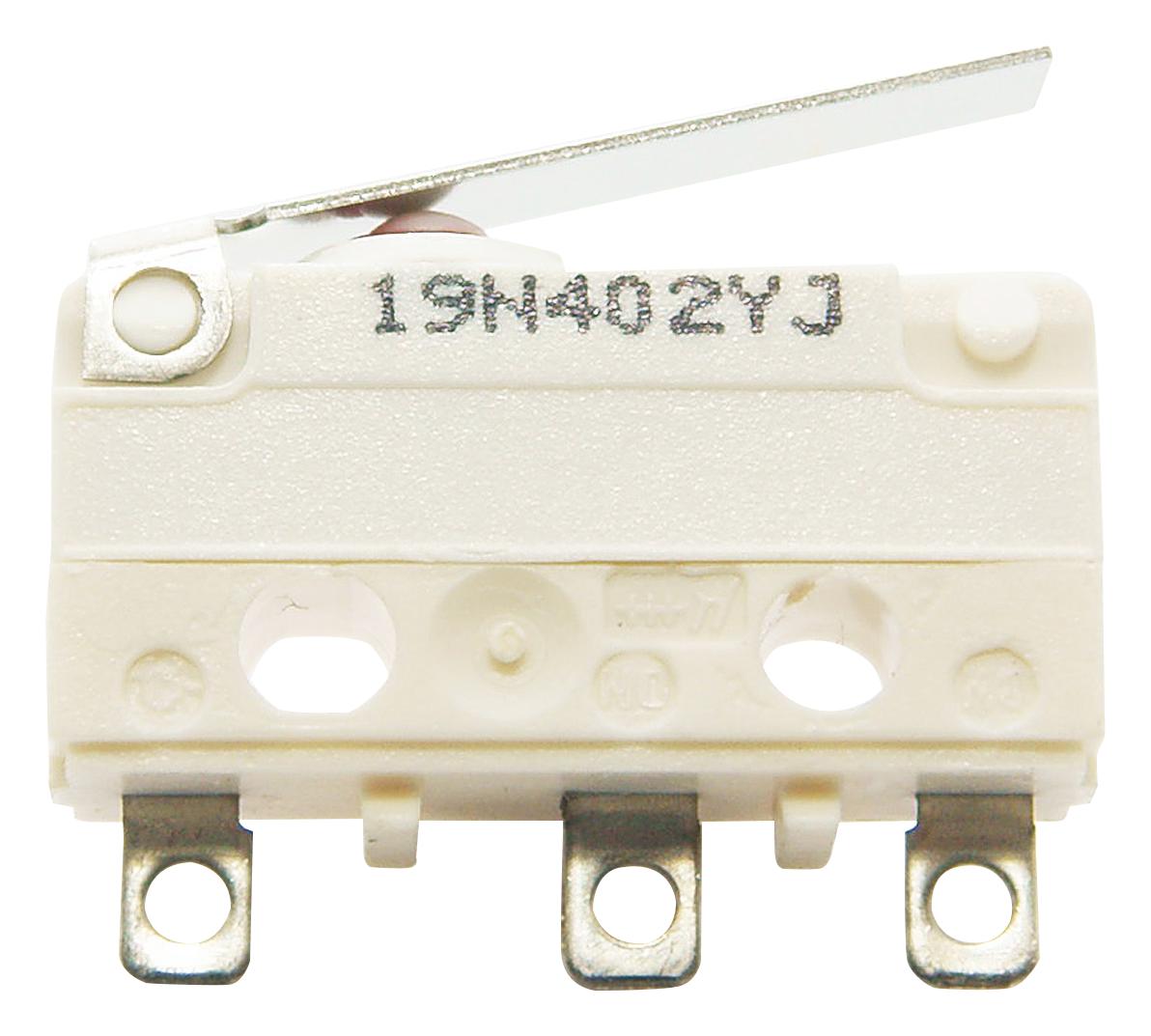 Itw Switches 19N402L18 Microswitch, V4, Lever