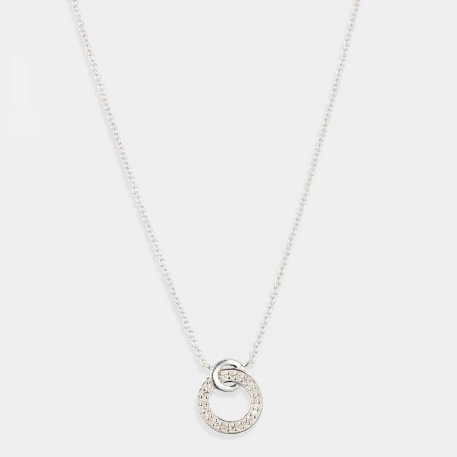 White Gold Soul Diamond Necklace