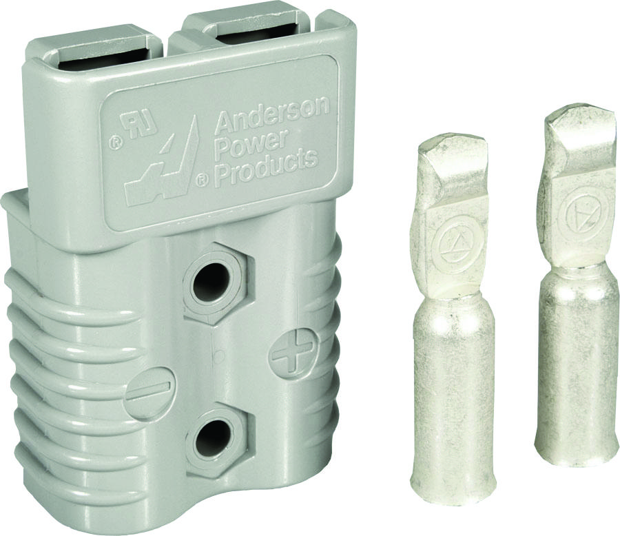 Anderson Power Products 6325G6 Plug & Socket Connector, Plug, 2 Position