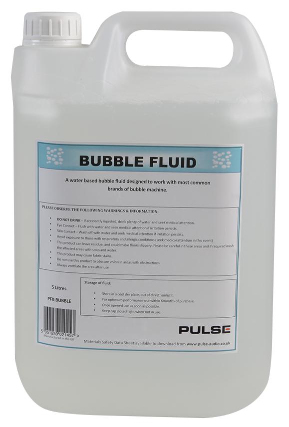 Pulse Pfx-Bubble Bubble Fluid, 5Ltr