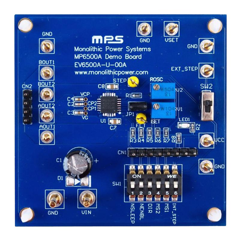 Monolithic Power Systems (Mps) Ev6500A-U-00A Evaluation Board, Stepper Motor Driver