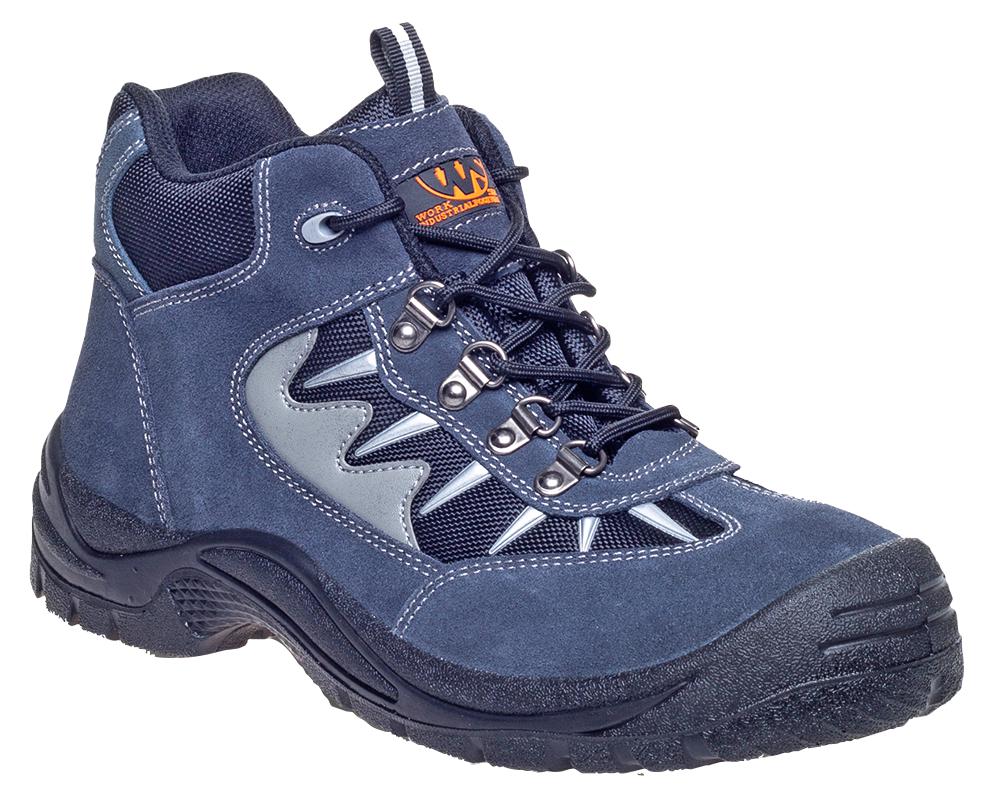 Worksite Ss632Sm 4 Grey Safety Trainer Boot, Grey, 4