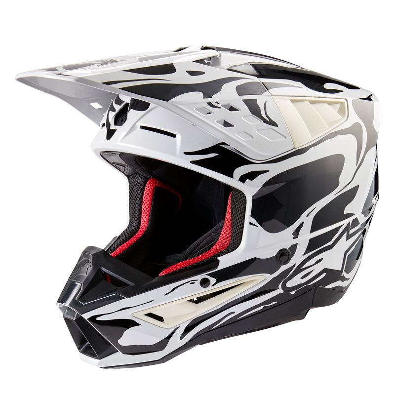 Alpinestars S-M5 Mineral Helmet Ece 22.06 Cool Gray Dark Gray Glossy Size L