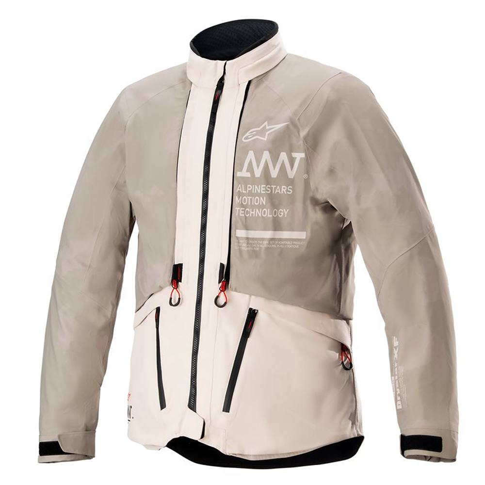 Alpinestars AMT-10 Lab Drystar XF Jacket White Sand Aluminum Camo Size L