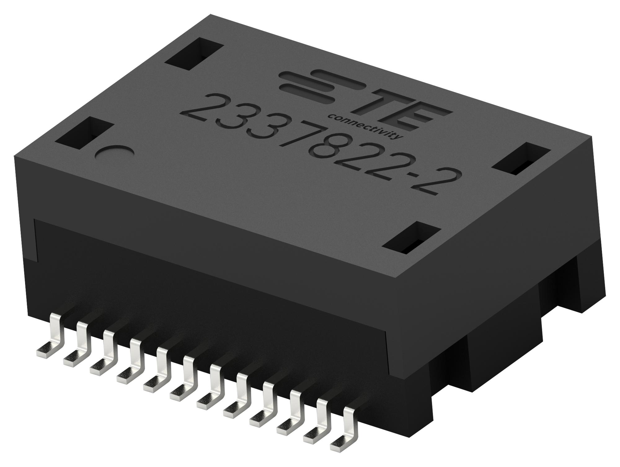 Amp Connectors / Te Connectivity 2337822-2 Xfmr, 10/100 Base-T, 1 Port, Smd