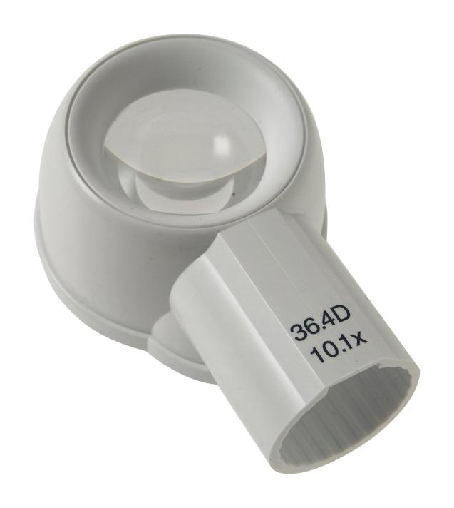 Coil 9309/30 Magnifier, Hand, 10.1X, Led Raylite Duo