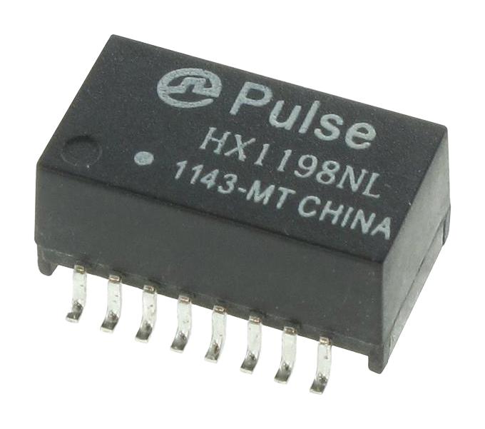 Pulse Electronics Hx1198Nlt Mdl,sin,100D,1: 1,sm,tr Npb 51Ak2746