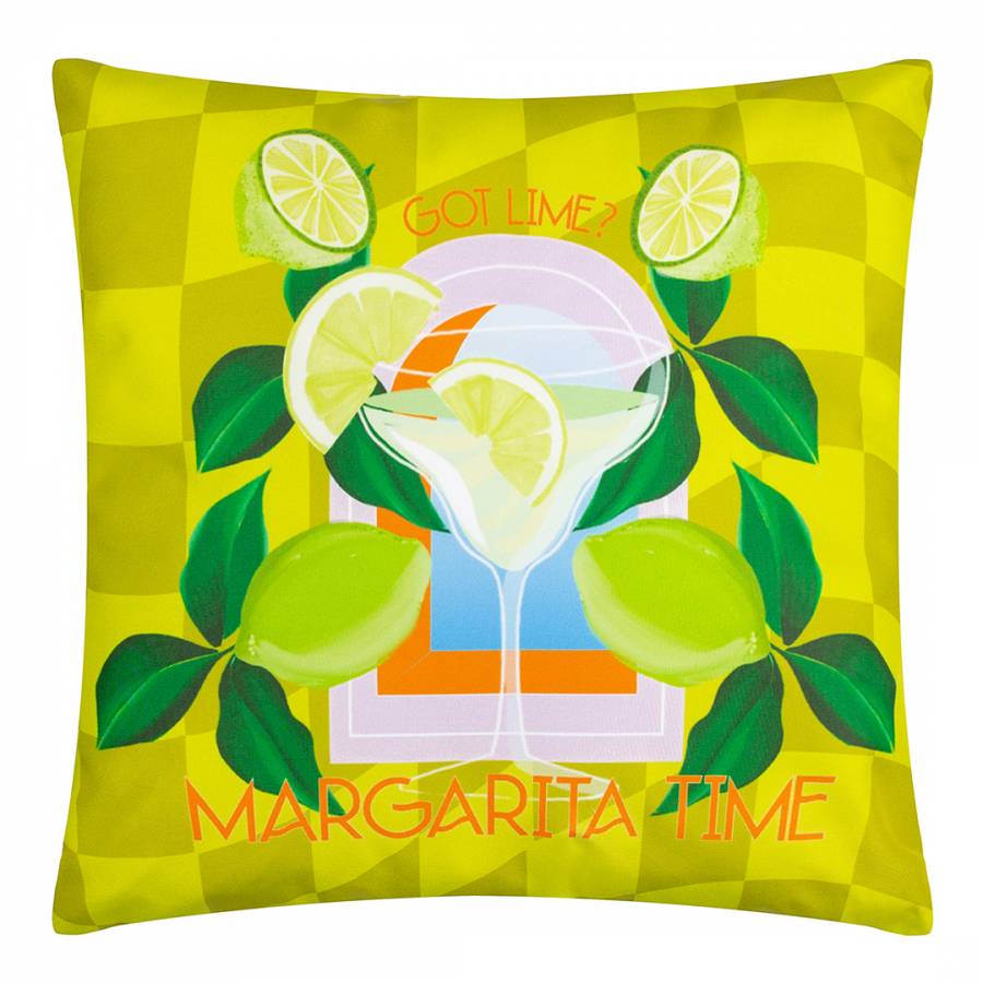 Margarita 43x43cm Outdoor Cushion Lime