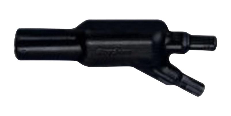 Raychem / Te Connectivity 342A012-25/225-0 Heat Shrink Boot, Y Trans, 13.2mm, Blk