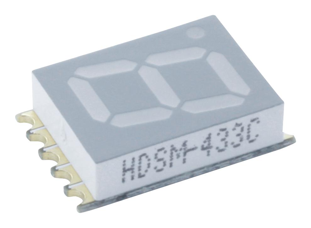 Broadcom Hdsm-283B Led Display, Smd, 7mm, Blue, Cc