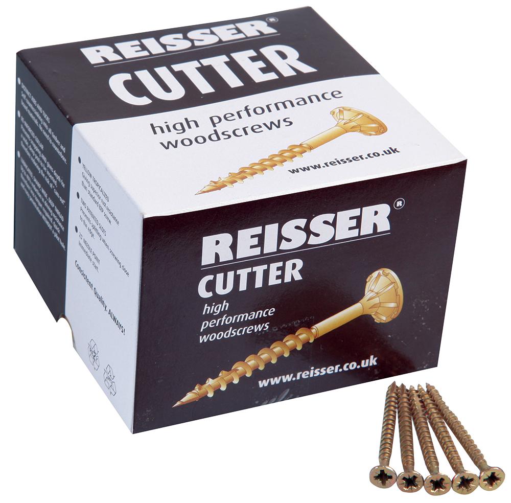 Reisser 8200S220350404 Cutter Wood Screw, Carbon Steel, 40mm