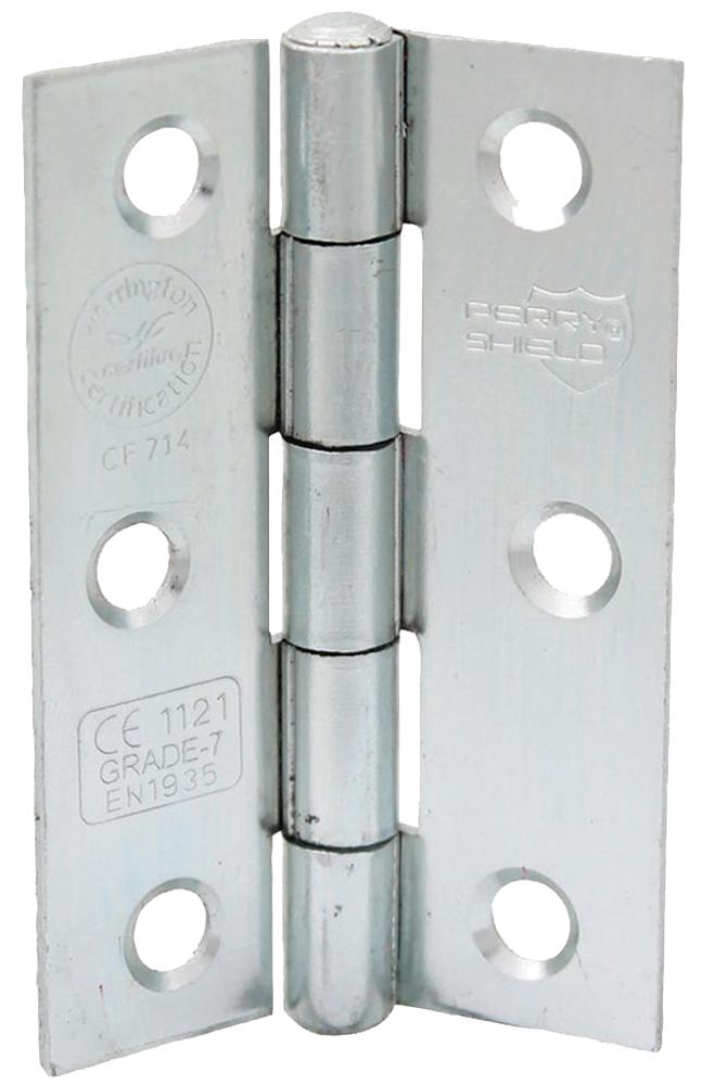 Perry Shield 5000-0075Zp-140 75mm 3In Ce7 Fire Door Hinge-Zinc Plated