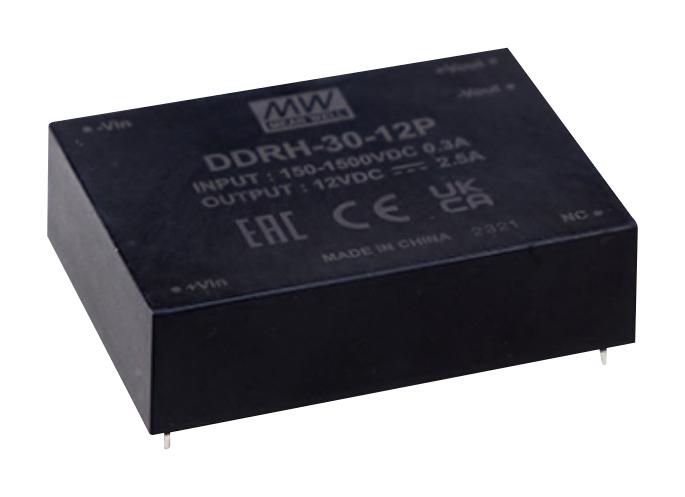 MEAN WELL Ddrh-30-15P Dc-Dc Converter, 15V, 2A