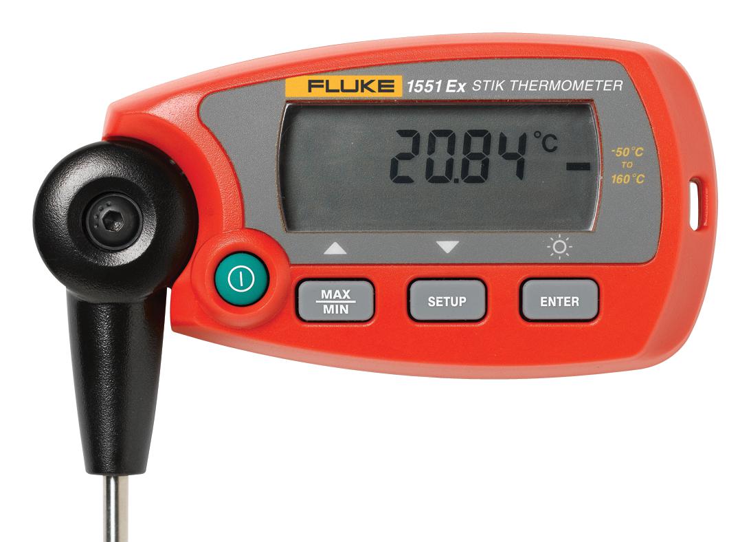 Fluke Calibration 1551A-20 Stik Thermometer, -50 To 160Deg C