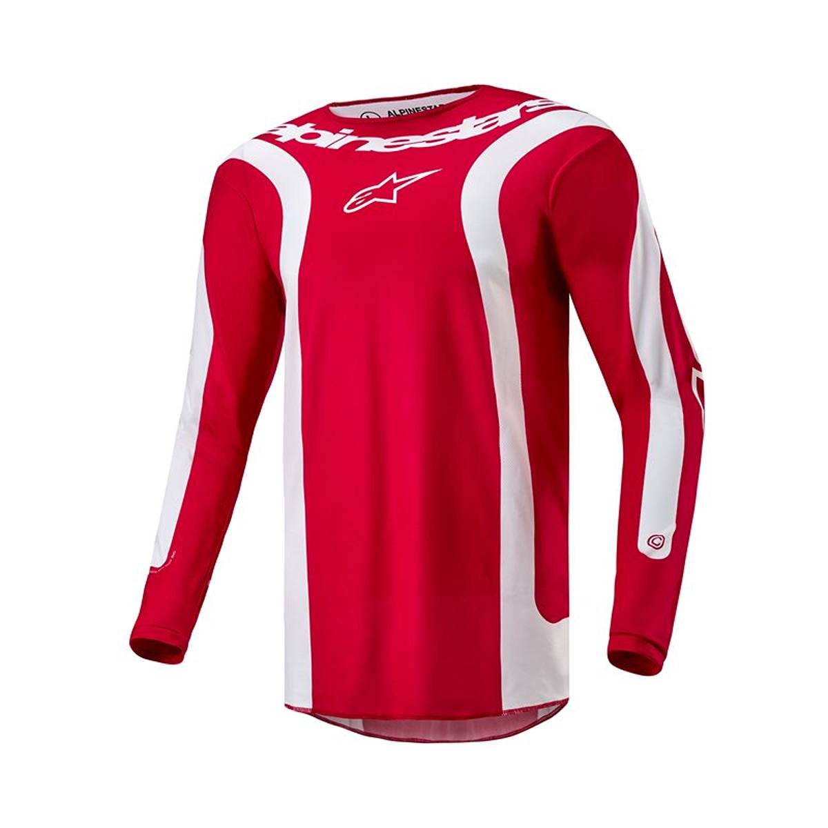 Alpinestars Fluid Lurv Jersey Mars Red White Size L