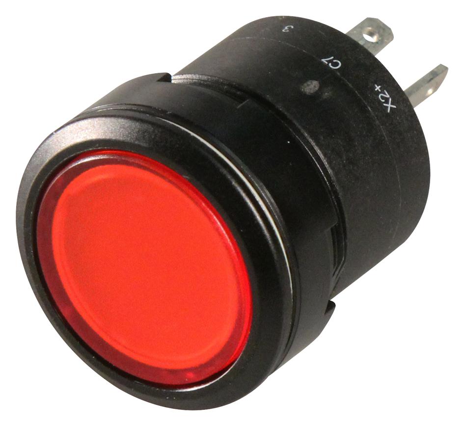 EAO K84-603.4205 Switch, Spno, Illum Red