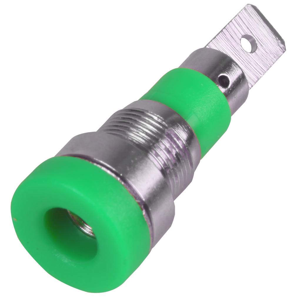 Multicomp 24.241.4 Socket, 4mm, Green