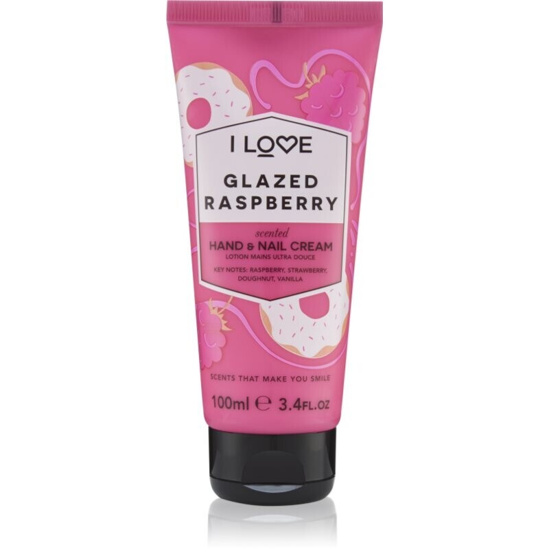I Love Glazed Raspberry hand cream 100 ml