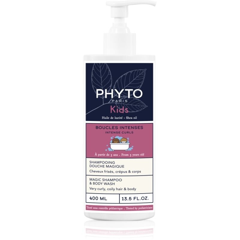 Phyto Kids Intense Curls Magic Shampoo & Body Wash shampoo and shower gel for kids 400 ml