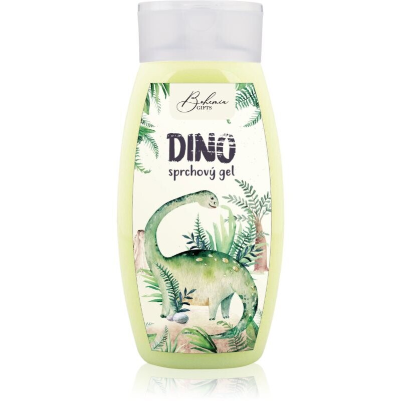 Bohemia Gifts & Cosmetics Dino Olive shower gel for children 250 ml